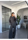 ANTRASİT BLUZ PANTOLON TAKIM 51322
