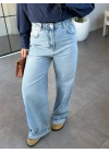 BAGGY FOLDUP PAÇA KATLAMALI JEAN 8183