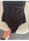 SİYAH DANTEL DETAYLI BODYSUİT
