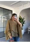 OLİVE UÇUŞAN PELERİN BLUZ 5026