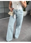 AÇIK MAVİ ZR MODEL BOL PAÇA JEAN