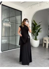 SİYAH TOKALI SANDY ELBİSE 37322