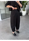 SİYAH KETEN PANTOLON 50976