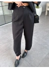 SİYAH KETEN PANTOLON 50976