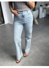 AÇIK MAVİ KESİK PAÇA JEAN