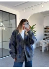 ANTRASİT BAKLAVA DESEN HIRKA