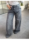 ANTRASİT ELEPHANT LEG JEAN