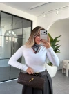 ANTRASİT PÜSKÜL DESEN İPEK ŞAL