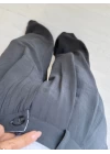 ANTRASİT TENSEL YÜKSEK BEL PANTOLON