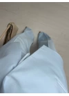 BEBE MAVİ ÇIMALI PANTOLON YELEK TAKIM