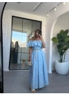 BEBE MAVİ FİSTO ETEKLİ TAKIM