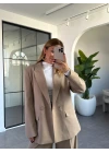 BEJ BLAZER CEKET