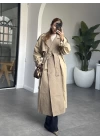 BEJ EKOSELİ ASTARLI REGLAN TRENÇKOT