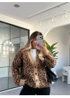 BEJ KAHVE LEOPAR DESEN HIRKA