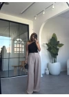BEJ PARİS TEK PİLİ PANTOLON