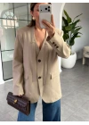 BEJ TASARIM BLAZER CEKET