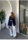 BEYAZ SATEN PANTALON