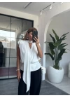BEYAZ SIFIR KOL OSAKA VATKALI GÖMLEK