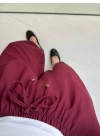 BORDO BAGİ PANTOLON