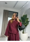 BORDO BAĞLAMA DETAYLI ETEK TAKIM