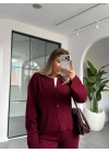 BORDO FİTİLLİ TRİKO TAKIM