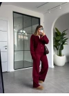 BORDO FİTİLLİ TRİKO TAKIM