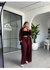 BORDO ORİJİNAL MARKA MUADİLİ MODAL TAKIM