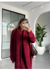 BORDO ŞALLI YUMUŞACIK TRİKO TAKIM