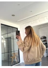 CAMEL KÜRK YAKA TRENÇKOT