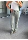 AÇIK GRİ FLARE JEAN