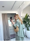 HAKİ YUMOŞ DOKULU MODAL TAKIM