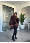 KAHVE BUKLET KEMERLİ PANÇO