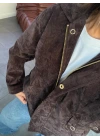 KAHVE ESKİTME BOMBER CEKET