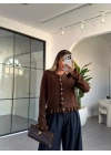 KAHVE FIRFIR DETAYLI HIRKA