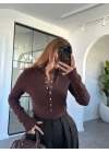 KAHVE GOLD ÇITÇITLI TRİKO