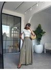 HAKİ MODAL PANTOLON ETEK