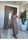 KAHVE TEK OMUZ ETEKLİ TAKIM