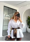 KAHVE ZİNCİRLİ LEOPAR DESEN ŞAL