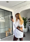 KAHVE ZİNCİRLİ LEOPAR DESEN ŞAL