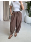 KAHVERENGİ BAGİ PANTOLON