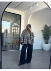 LEOPAR BOMBER SATEN CEKET