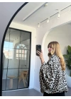 LEOPAR BOMBER SATEN CEKET