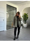 YEŞİL EKOSELİ GÖMLEK