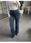 MAVİ GOLD KEMERLİ WİDELEG JEAN