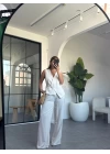 NATUREL ARKASI ÇİFT CEPLİ PANTOLON