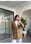 OLİVE BELDEN OTURTMALI BLAZER CEKET