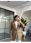 OLİVE BELDEN OTURTMALI BLAZER CEKET