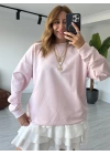 Pembe Basic Sweatshirt