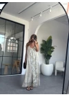 SARI ASKILI DÖKÜM ELBİSE