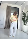 SARI COFFE T-SHİRT